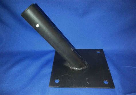 metal pole with brackets|heavy duty pole brackets.